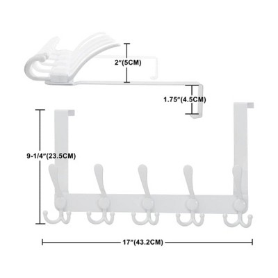 Apex Vanguards Red Antique Copper Hooks Coat Rack