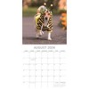 2026 Square Wall Calendar, Dogs as Animals, 16-Month Humor Theme with 180 Reminder Stickers (12x12 In) - 3 of 4