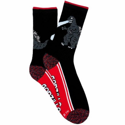 Godzilla Spacedye Crew Sock