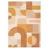 Area Rug Modern Geometric Abstract Rug Bedroom Ultra-Thin Soft Low Pile Large Carpet Living Room Non Slip Dining Room - 2 of 4