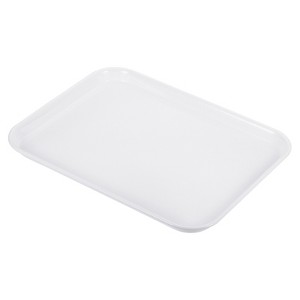 Unique Bargains Plastic Rectangle Reusable Fast Food Dining Areas Serving Trays - 1 of 4