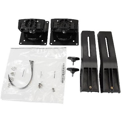 Ergotron Tall-User Kit-WorkFit Dual Monitor Mounting Kit Up to 24" Monitor BK 97-615