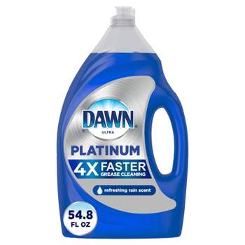 Dawn Platinum Dishwashing Liquid Dish Soap - Refreshing Rain Scent - 54.8 fl oz