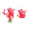 Unique Bargains Aquarium Plastic Plants for Fish Tank Landscape Decoration 3.94" 2 Pcs - 3 of 4