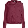 Lands' End Women's UPF Packable Hooded Windbreaker Jacket - 2 of 4