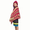 22"x51" NFL San Francisco 49ers Liner Youth Hooded Towel - 2 of 3