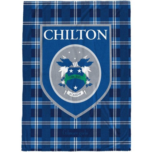 Jay Franco Gilmore Girls Chilton Academy Silk Touch 50x60 Throw Blanket