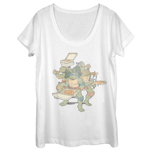 Women's Teenage Mutant Ninja Turtles Ugly Christmas Sweater T-shirt : Target