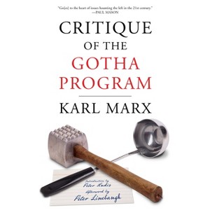 Critique of the Gotha Program - (Spectre) Annotated by  Karl Marx (Paperback) - 1 of 1