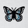 Dalix Butterfly Embroidery Relaxed Hoodie Soft Fleece Sweatshirt Fit Lounge Womens - 2 of 4
