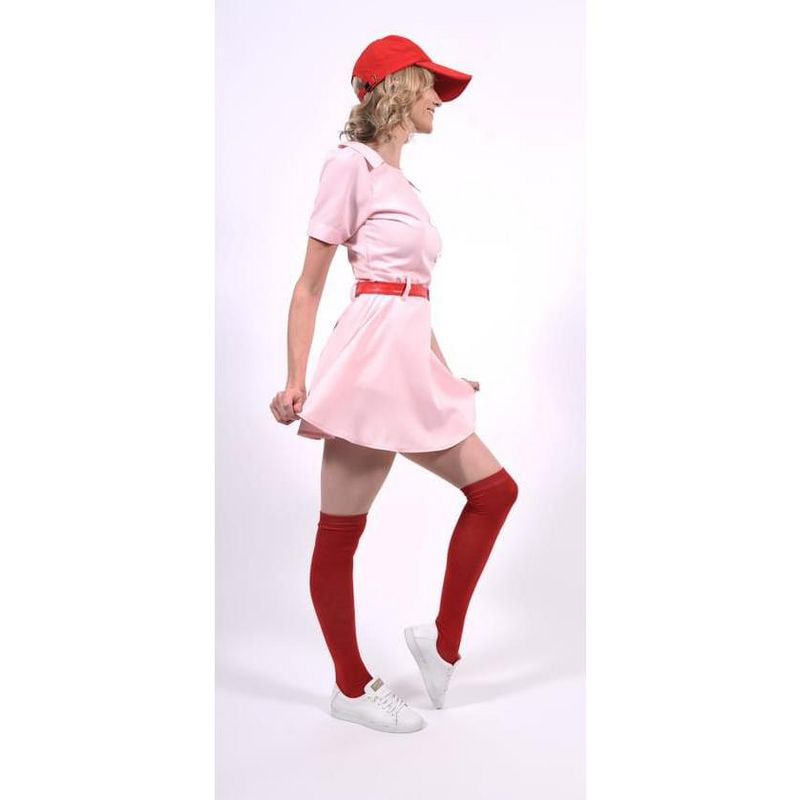 Orion Costumes Rockford Peaches Women's Costume Baseball Uniform, 5 of 7