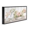 Stupell Industries Farm Table Bouquet Still Life Framed Giclee Art, Black, 30" x 13" - 2 of 4