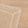 Opulent Collection Cotton Reversible Tufted Bath Rug - Home Weavers - 4 of 4