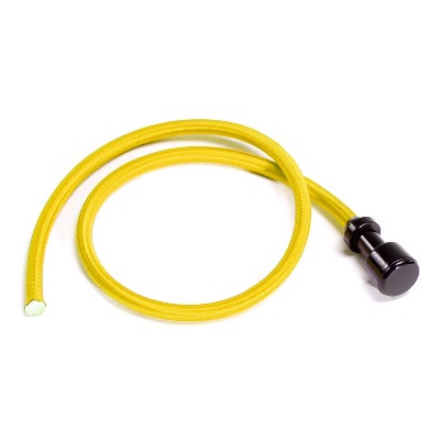 Stamina AeroPilates 05-0103 Yellow Light Reduced Resistance Reformer Cable Cord for Core Strengthening and Muscle Definition Toning
