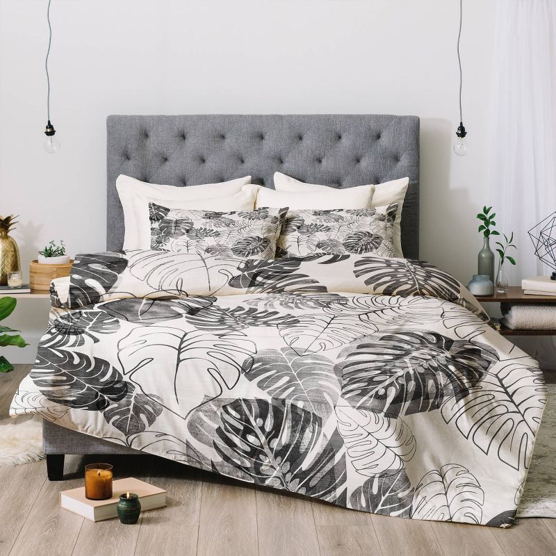 Schatzi Brown Kona Tropic Comforter Set - Deny Designs, 3 of 8