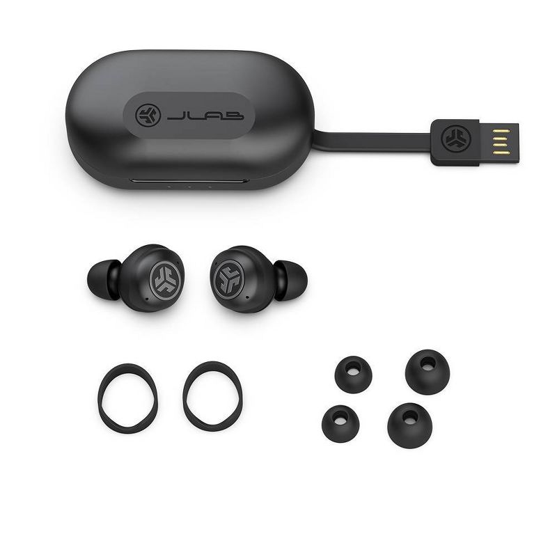 JLab JBuds Air Pro True Wireless Bluetooth Headphones- Black, 6 of 21