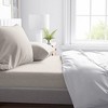 Natemia Fitted Bed Sheet Queen Biege - 2 of 4