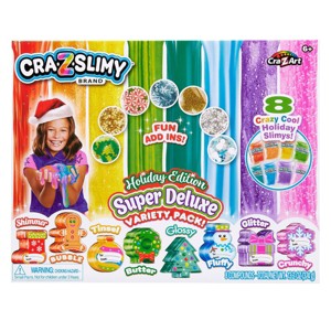 Cra-Z-Slimy Holiday Edition Super Deluxe Slimy Party Pack - 1 of 4