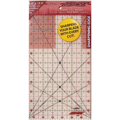 Sullivans The Cutting EDGE Frosted Ruler-6-1/2"X12-1/2"