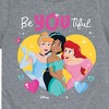 Girls' - Disney Princess - BeYOUtiful Short Sleeve Graphic T-Shirt - 2 of 4