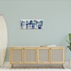 Stupell Industries Port Oars Nautical Blue Patterns Gallery Wrapped Canvas Wall Art - 2 of 3