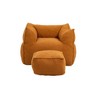 SYFERLORY COOLMORE Bean Bag Chair Lazy Sofa/Footstool Durable Comfort Lounger High Back Bean Bag Chair Couch - 2 of 4