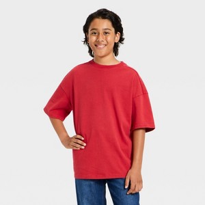 Boys' Heavyweight Short Sleeve T-Shirt - art class™ - 1 of 3
