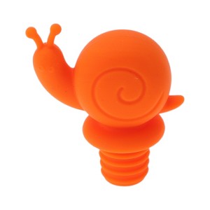 Unique Bargains Bottle Stoppers Snail-shaped Hand-Wash Silicone 2.64"x2.28"x1.22" 1 Pc - 1 of 3