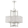 Livex Lighting Grammercy 4 - Light Chandelier in  Brushed Nickel - 4 of 4
