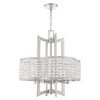 Livex Lighting Grammercy 4 - Light Chandelier in  Brushed Nickel - image 4 of 4