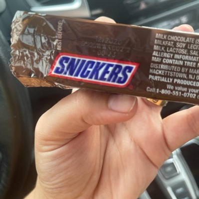 3.29 Oz Snickers Chocolate Candy Bars : Target