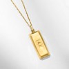 Ross-Simons 14kt Yellow Gold Bar Pendant Size 0.88 - 3 of 4
