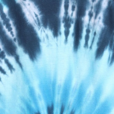 blue - tie dye swirl