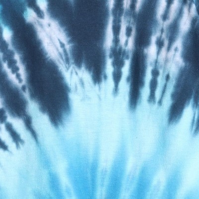 blue - tie dye swirl