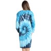 Just Love Womens Nightgown - Long Sleeve Henley Oversized Sleepwear Gown - 3 of 3