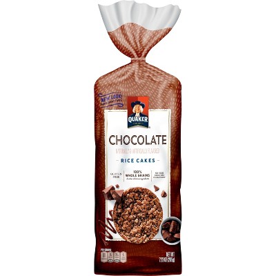 Quaker Chocolate Crunch Large Rice - Cakes 7.23oz