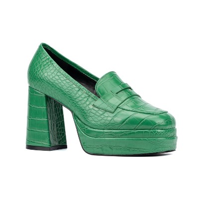 Fashion To Figure Women's Madelyn Platform Loafer - Wide Width