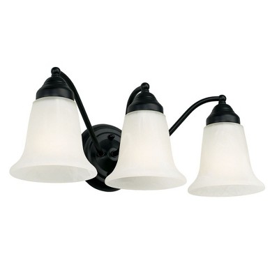 Capital Lighting Brady 3 - Light Vanity in  Matte Black