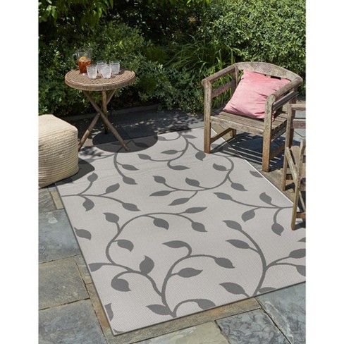 Unique Loom Outdoor Botanical Collection Area Rug - Botanical (8' X 11 ...