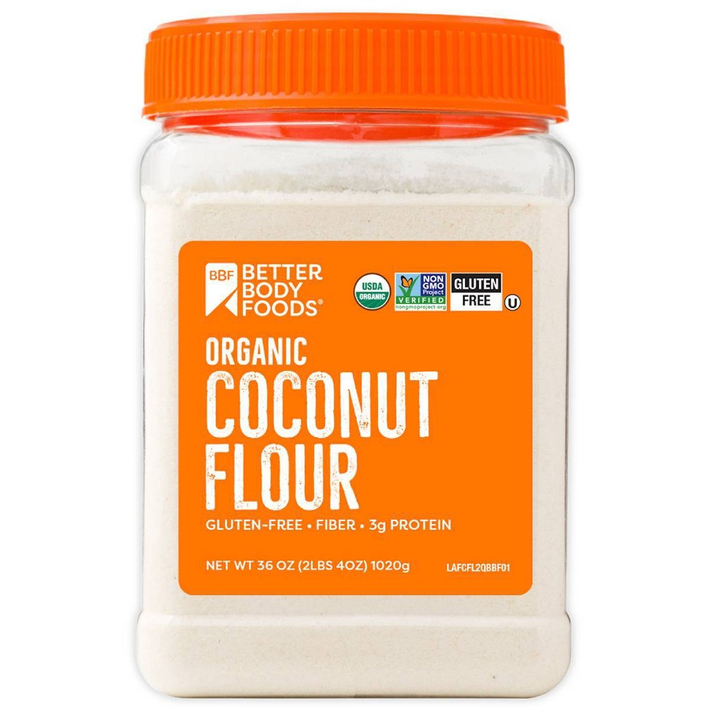 UPC 897922002096 product image for BetterBody Foods Organic Gluten Free Coconut Flour - 36oz | upcitemdb.com