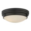 Savoy House Lucerne 3 - Light Flush Mount in  English Bronze - 4 of 4