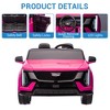 White 24V Licensed 2 Seater Ride On Car Remote Control LED Lights Music Shock Absorbers White For Kids 3 to 8 - 4 of 4