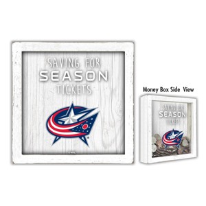 NHL Columbus Blue Jackets Saving for Tickets Money Box - 1 of 3