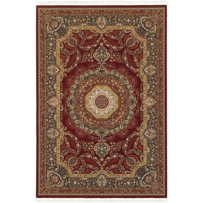 Oriental Weavers Masterpiece 113R2 Red/ Multi Indoor Area Rug - 2'3" x 10'