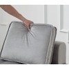 Kumasinova Velvet Sofa Bed,Convertible Sleeping Sofa Bed with Removable Back and Pillow,Recliner Couch Bed for Living Room,Apartment,Office - 4 of 4