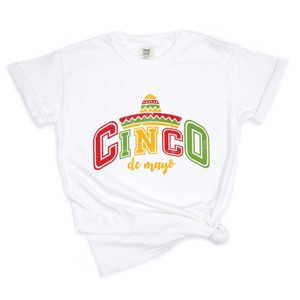 Simply Sage Market Cinco De Mayo Sombrero Garment Dyed Tee - 1 of 4