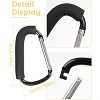 Stroller Hooks, 6.3" Large Stroller Clip, 2 Pack Stroller Hooks, Stroller Accessories - 4 of 4