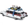 Model Kit Ecto-1 Car White "Ghostbusters" (1984) Movie (Challenging Difficulty) Steel Model by Metal Earth - 3 of 4