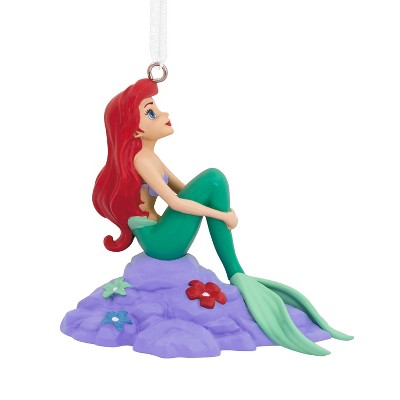 Hallmark Disney Princess Ariel on Rock Christmas Tree Ornament