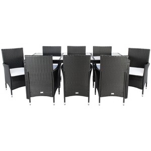Hailee Dining Set - Outdoor - PAT7704 - Safavieh - 1 of 4